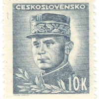 Poštová známka so zobrazením M. R. Štefánika.
