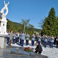 Účasť vojenských múzejníkov na oslavách 75. výročia oslobodenia obce Kalinov - 3