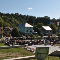 Účasť vojenských múzejníkov na oslavách 75. výročia oslobodenia obce Kalinov - 5