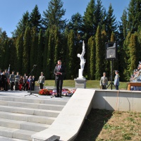 Účasť vojenských múzejníkov na oslavách 75. výročia oslobodenia obce Kalinov - 6