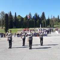 Účasť vojenských múzejníkov na oslavách 75. výročia oslobodenia obce Kalinov - 9