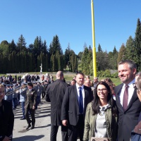 Účasť vojenských múzejníkov na oslavách 75. výročia oslobodenia obce Kalinov - 10