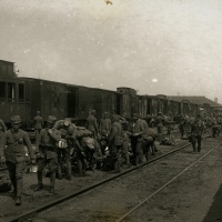 Príchod jednotiek čs. domobrany z Talianska do Nitry v júni 1919
