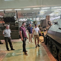 Vzácna návšteva vo Vojenskom historickom múzeu v Piešťanoch 