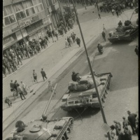 SNA Bratislava - Okupanti - Vojská Varšavskej zmluvy v uliciach Bratislavy, august 1968