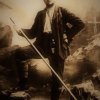 Vysokoškolák Štefánik počas študijného pobytu v Zürichu v roku 1902.