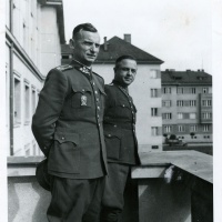 Brig. gen. Ján Golian a kpt. pech. v zál. Milan Polák