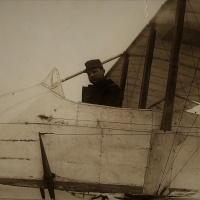 Štefánik v lietadle Farman MF.11 na francúzskom fronte v roku 1915