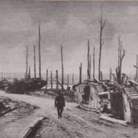Anglické tanky zničené v bitke na rieke Somme – 1916