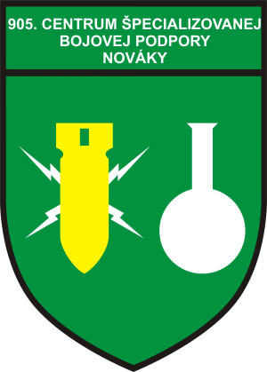 905. centrum špecializovanej bojovej podpory Nováky