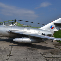 Stíhacie lietadlo Mikojan Gurjevič MiG-15bis