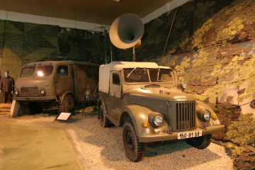 Automobil GAZ–69 so zástavbou „Búrka I“ 