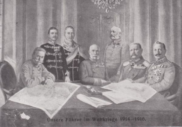 Stretnutie predstaviteľov ústredných mocností 1914-1916