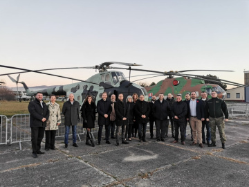 Návšteva delegácie Ministerstva obrany Českej republiky vo VHM Piešťany 