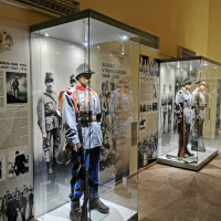 Exhibition Slovaks in uniform 1848 - 2020 in VHM Piešťany in 2021