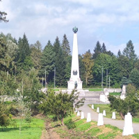Pamätník Sovietskej armády s vojnovým cintorínom vo Svidníku, 2023