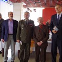 Z otvorenia expozície „Vojnoví veteráni Slovenskej republiky“