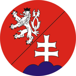 Spoločný znak 1. česko-slovenského práporu KFOR