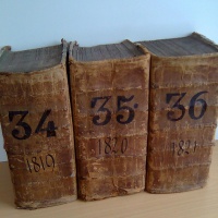 Grundbuchy - Knihy záznamov o invalidoch z rokov 1819 až 1821