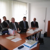 Z rokovaní vo VHÚ so zástupcami Centra pre vojenskú históriu vo Washingtone a Historickej služby francúzskeho ministerstva obrany, september 2005