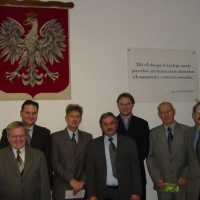 Delegácia VHÚ Bratislava vo Vojenskom úrade historických výskumov vo Varšave, október 2006 