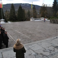 Oslavy 73. výročia oslobodenia mesta Svidník – pietny akt na Pamätníku sovietskej armády s vojnovým cintorínom vo Svidníku