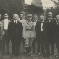 Ako major s  kraj. organizáciami. Washington 1.7.1917