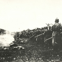 Poprava 44 vzbúrencov v Kragujevaci 8. júna 1918.