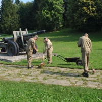 Vojaci opäť pomáhali pri odbornom ošetrovaní historickej vojenskej techniky