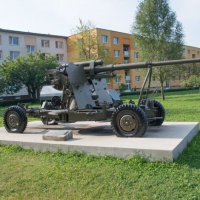 85 mm protilietadlový kanón vzor 44 - Park bojovej techniky Svidník - 2018