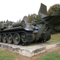 Vyslobodzovací tank VT-34 - Park bojovej techniky Svidník - 2018