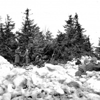 Vojaci 1. čs. armádneho zboru na hrebeni Veľkej Fatry
