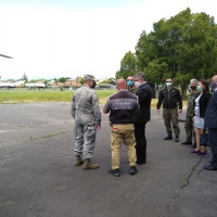 Zahraničná návšteva v expozícii Vojenského historického múzea v Piešťanoch