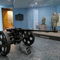 Pohľad do Centrálnej expozície VHM – Mo Svidník Vojenské dejiny Slovenska v období 1914 - 1945 (2020)