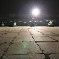 Letecká technika pri umelom osvetlení