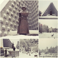 Pamätník čs. armádneho zboru na Dukle – január 2018