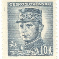 Poštová známka so zobrazením M. R. Štefánika.