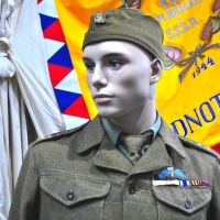 Anglická blúza výsadkára