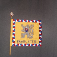 Replika bojovej zástavy – 1. československá zmiešaná letecká divízia v ZSSR