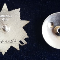 Rád vlasteneckej vojny II. stupňa, revers