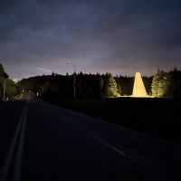 Obnova osvetlenia Pamätníka 1. ČSAZ v ZSSR na Dukle - 5