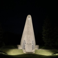 Obnova osvetlenia Pamätníka 1. ČSAZ v ZSSR na Dukle - 6