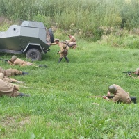 Ukážky bojov z obdobia 2. svetovej vojny – „Na obzore...boje na Ondave“ 8