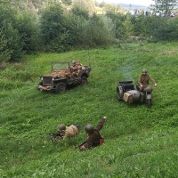 Ukážky bojov z obdobia 2. svetovej vojny – „Na obzore...boje na Ondave“ 9