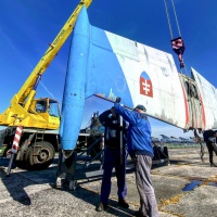 Lietadlo L-39V ožilo pod rukami odborníkov z Leteckých opravovní Trenčín