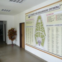 Situačný plán Duklianskeho cintorína