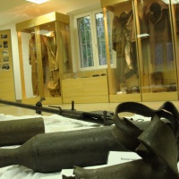 Zbrane a munícia nájdené pri odmínovaní priestoru po 2. sv. vojne