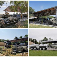 Oprava strešnej konštrukcie (kotvenie plechov) na ESO prístrešku, „letisko v Piešťanoch  - Pohľady na ESO prístrešok po oprave