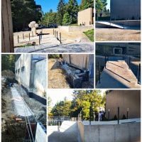 Modernizácia Vyhliadkovej veže na Dukle - 1. etapa, júl - október 2021