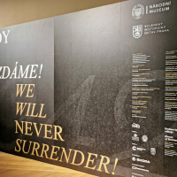 Hrdinovia odboja v Národnom múzeu v Prahe